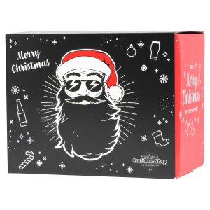 Geschenkkarton Merry Xmas | für 6 Dosen