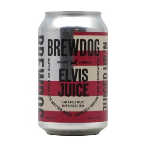 BrewDog Elvis Juice Grapefruit Infused IPA Dose 0,33l