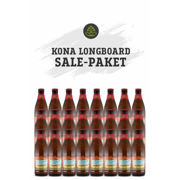 Kona Longboard Island Lager SALE Paket 24x0,355l