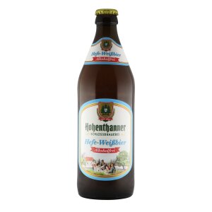 Hohenthanner Weißbier Alkoholfrei 0,5l