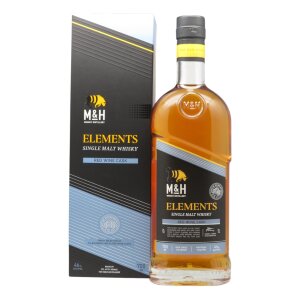 M&H Elements Single Malt Whisky Red Wine Cask 46% 0,7l