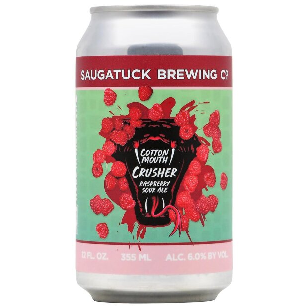 Saugatuck Cottonmouth Crusher Raspberry Sour Ale 0,355l