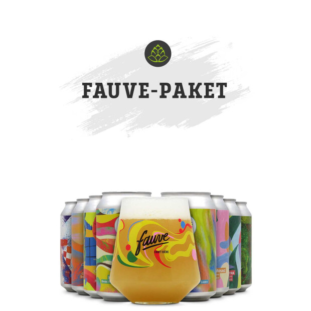 Fauve Paket mit Glas
