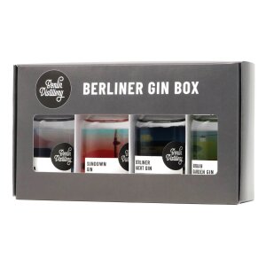 Berlin Distillery Berliner Gin Tasting Box 4x50ml