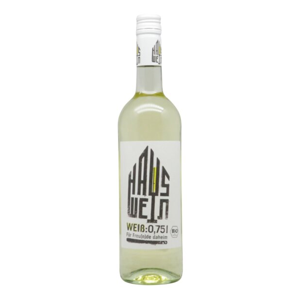Haus Wein Rivaner Bio weiß 11% 0,75l
