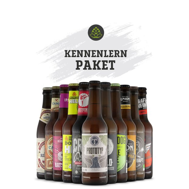 Craft-Beer Kennenlern-Paket 12x0,33l