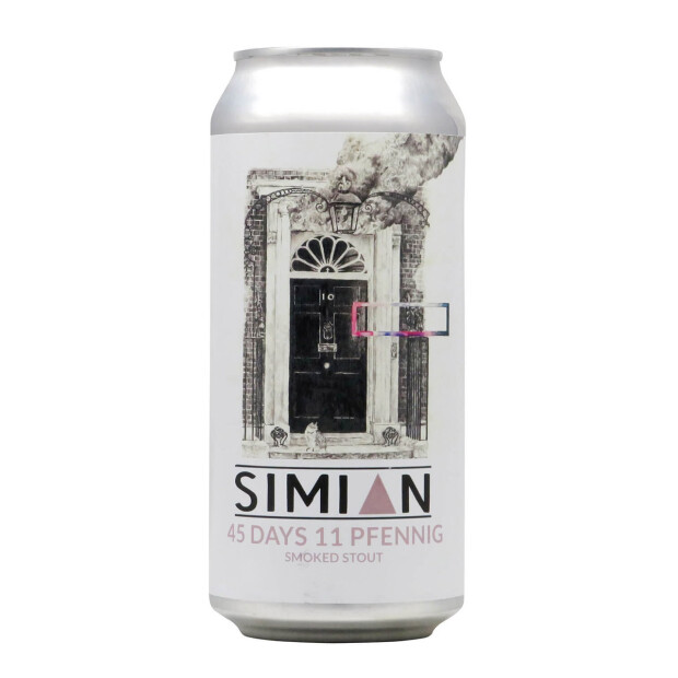 Simian Ales 45 Days 11 Pfennig Smoked Stout 0,44l