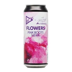Funky Fluid Flowers Pink Boots NEIPA 0,5l