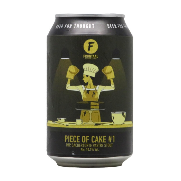 Frontaal Piece of Cake #1 Imperial Sachertorte Pastry Stout 0,33l