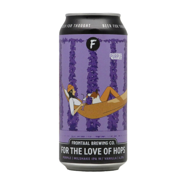 Frontaal For the Love of Hops Purple Milkshake IPA 0,44l