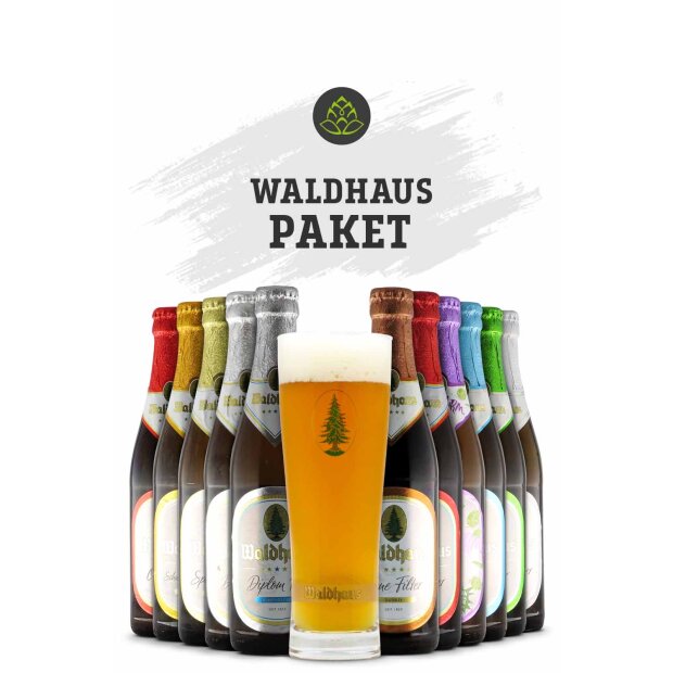 Waldhaus Paket + Glas