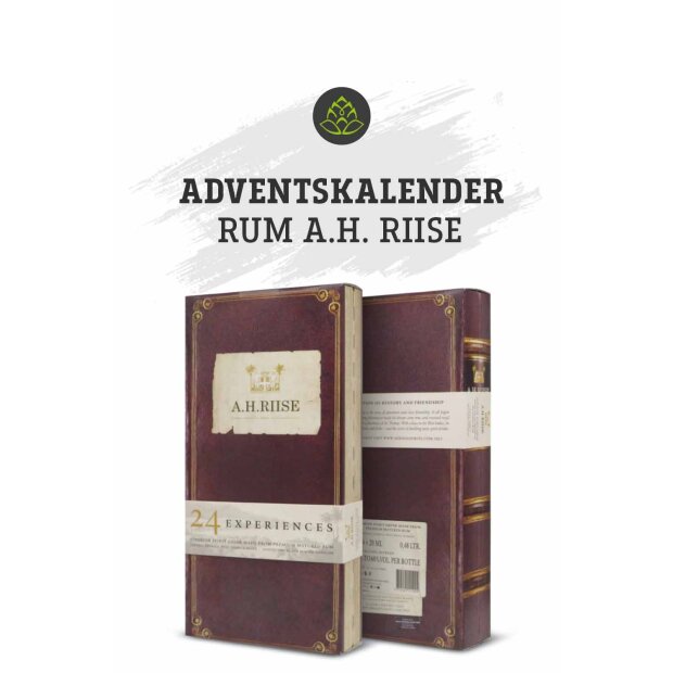 A.H. Riise Rum Adventskalender 2023 24x0,02l
